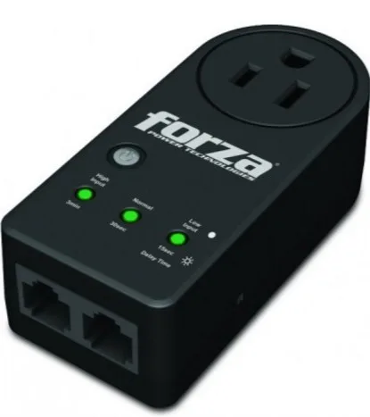 Supresor FORZA - 900 J, 1, 110-120 V, 50/60 Hz, 1800 W Zion-2K10 FVP-1201N