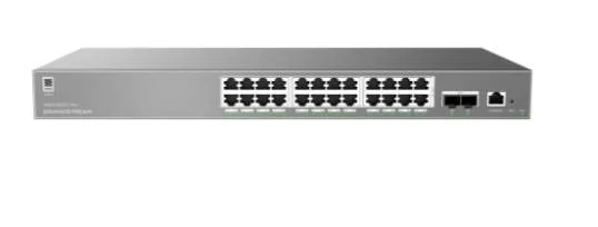 Switch Administrable Capa L2++ - 24 ptos Gigabit + 2 SFP, PoE hasta 250W de salida, compatible con GWN Cloud Grandstream 24 puertos GWN7803PL PRO