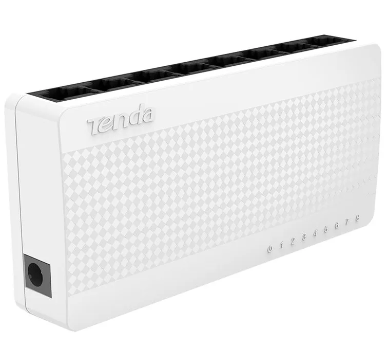 Switch TENDA S108 - Color blanco, 4, 2 W