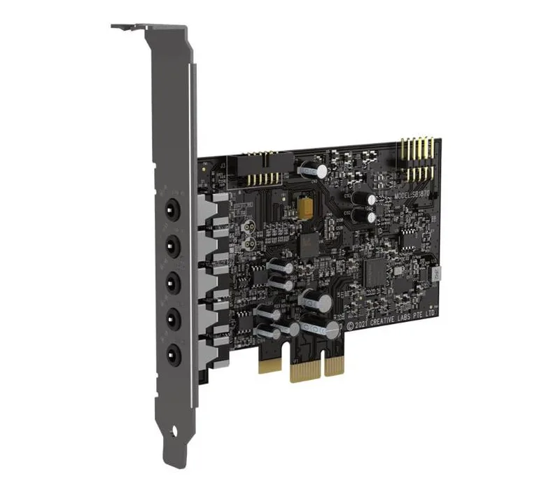 Tarjeta de sonido PCIe Creative Sound Blaster Audigy Fx v2 - SB1870 FX V2 CREATIVE LABS PCI-E 70SB187000000