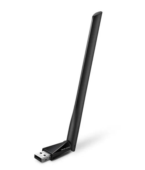 Adap. Usb de Alta Ganancia Inalámbrico para Aumentar la Velocidad de la Red AC650 Mercusys MU6H