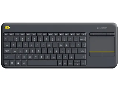 Wireless Touch Keyboard LOGITECH K400 PLUS - Negro, Inalámbrico 920-007123