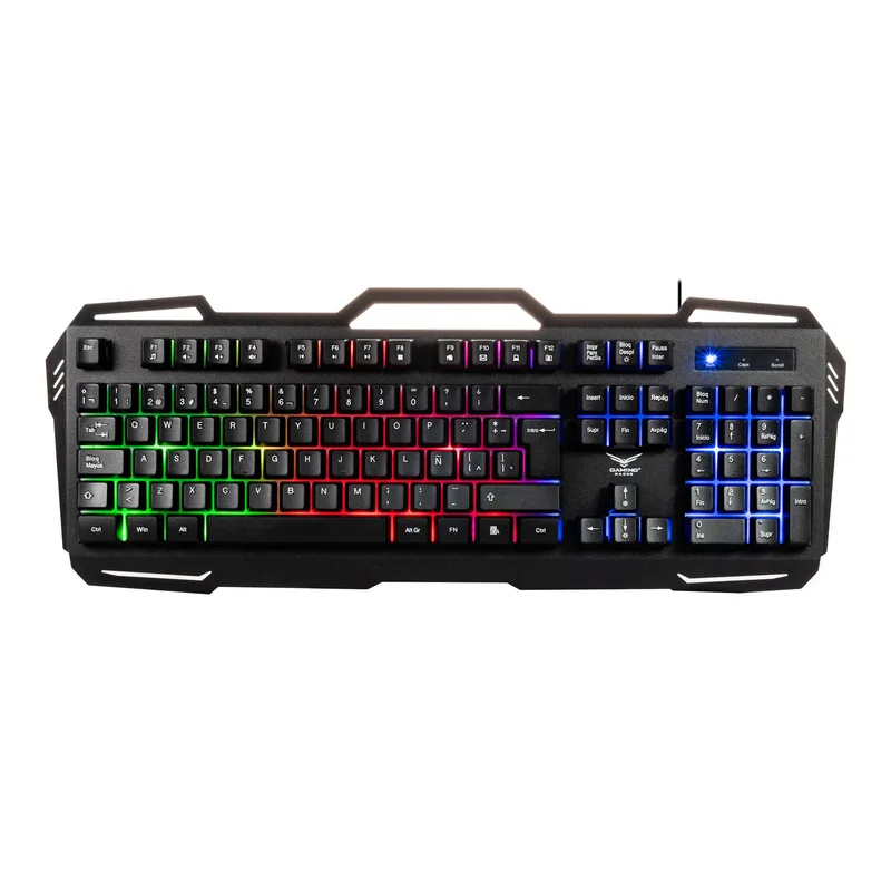 Teclado Multimedia Gamer K417 NA-0967 Naceb Gaming Negro