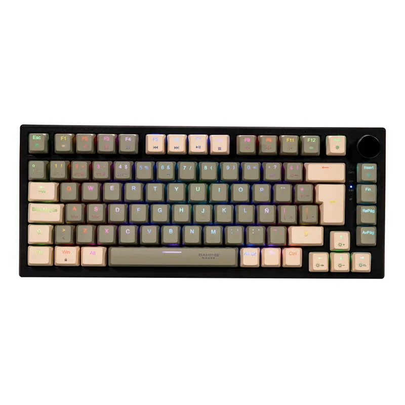 Teclado Mecanico Gamer 80 K476 NA-0969 Naceb Technology Negro