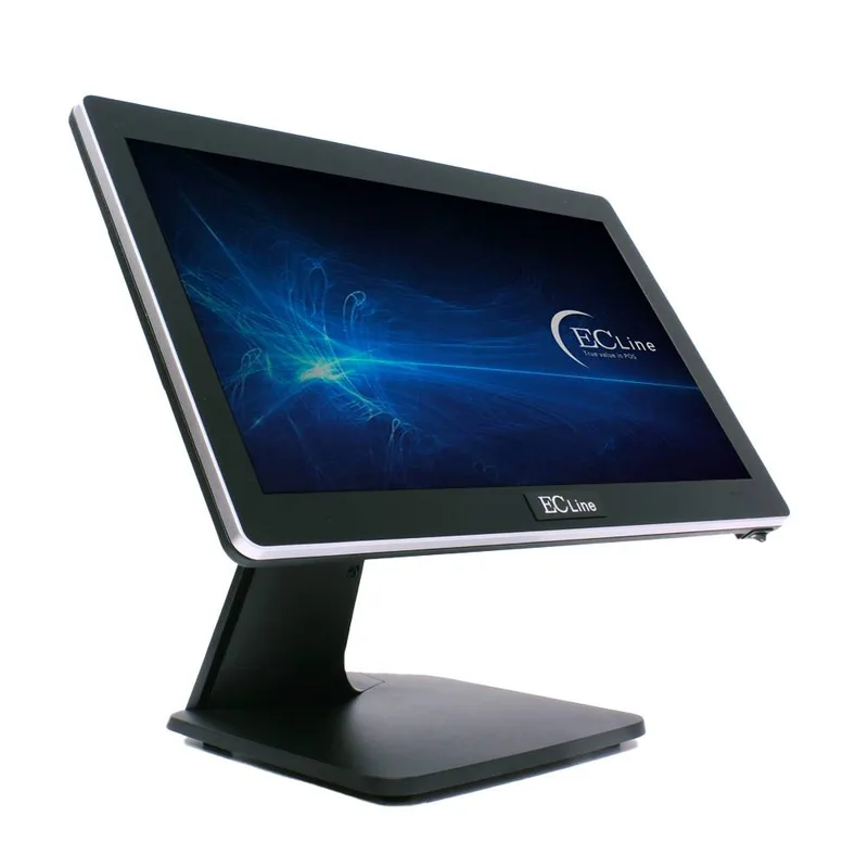 Terminal All-in-one Marca EC LINE Modelo VP-3100 (EC-VP-3100-WIN). Procesador Intel J6412 Quad Core 11va GEN - Memoria (RAM) 8 GB. Disco duro 256 GB