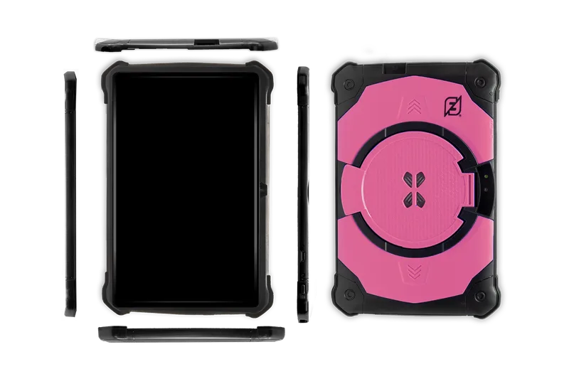 Tablet M002K-2 2GB Ram 16GB Rom 7 Pulgadas Android 10 Cam 2 Y 5 MP Flash Funda con Stand Incluido Negro/rosa NECNON 16 GB NBTA2K285M