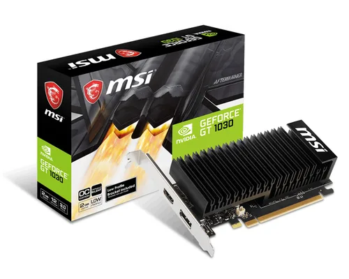 Tarjetas de Video MSI MSI GT 1030 SGD4 LP OC | Tec-Micro