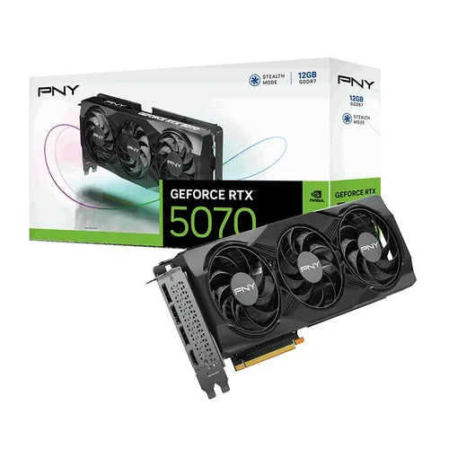 Tarjetas de Video RTX5070 PNY VCG507012TFXPB1 | Tec-Micro