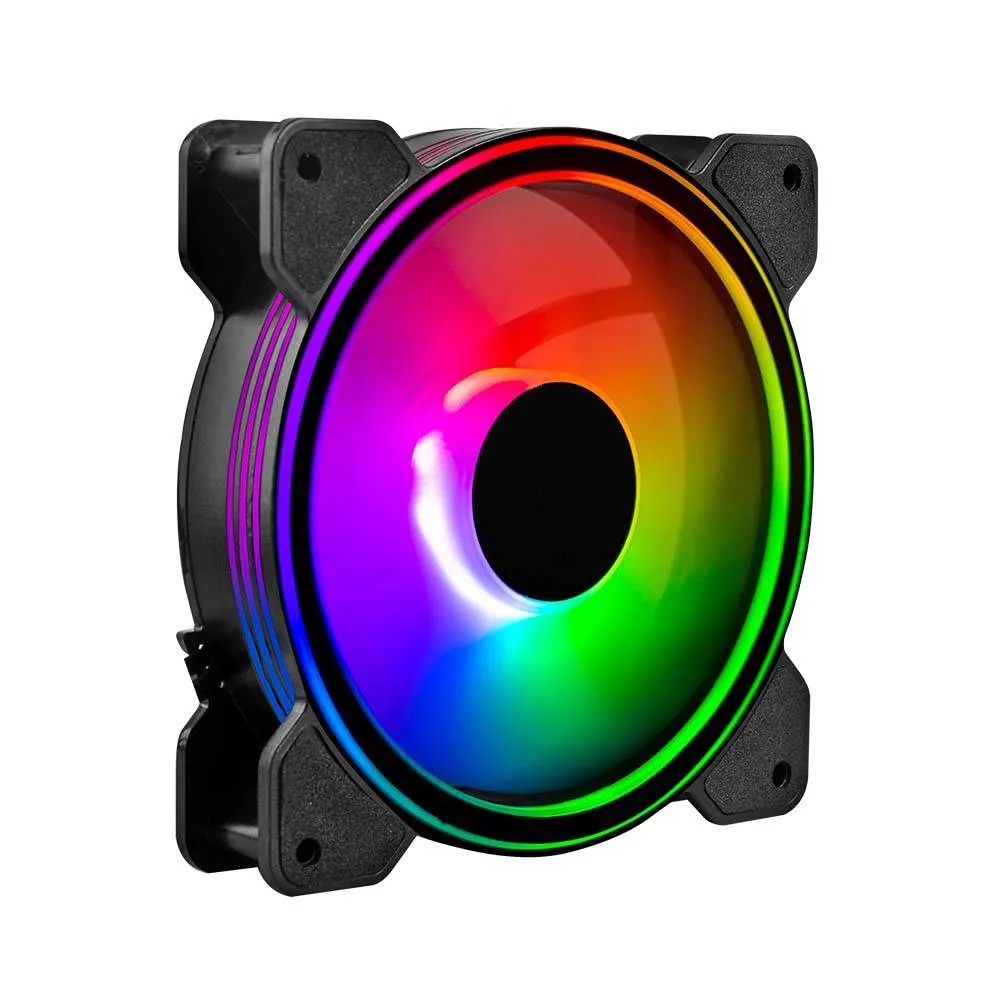 Kit 3 Ventiladores de 120mm ARGB Balam Rush Eolox Blaze EX50K Velocidad: 1500 Rpm Flujo de aire: 28.76 CFM BR-937986