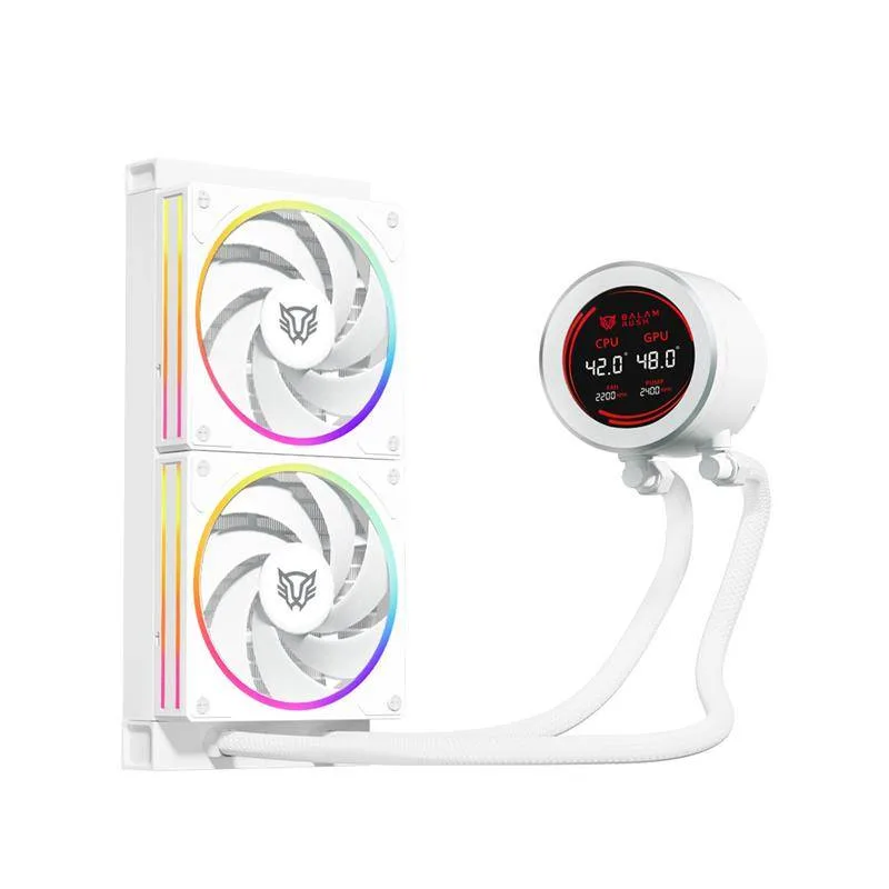 Enfriamiento Liquido BAMLAM RUSH HYDROX EXPERT HYX24 Sistema de enfriamiento liquido - Display LCD 2.1 Pulgadas Balam Rush 30 dB BR-941853