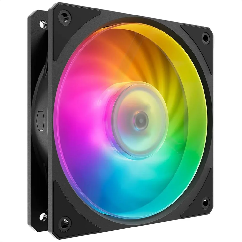 Ventilador Cooler Master Mobius 120P - RGB, 120mm, 2400RPM (MFZ-M2DN-24NP2-R1) 30 dBA 884102099090